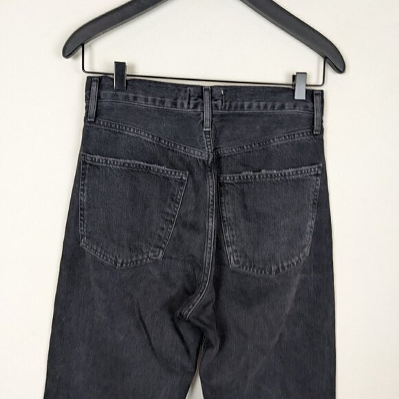 Agolde’ 90s mid rise Jean Black size  25 - Picture 7 of 11